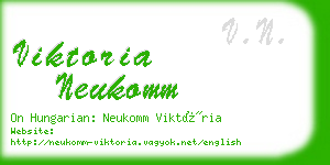 viktoria neukomm business card